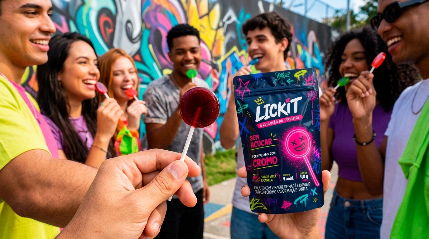 Galera curtindo Lickit